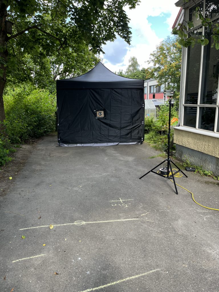 Camera Obscura eli telttakamera